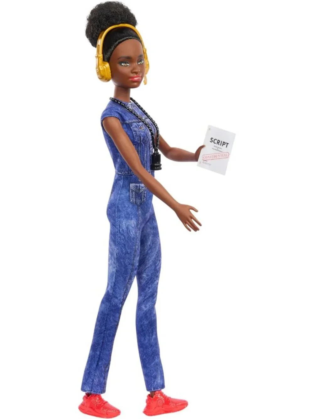 Set of 4 Career Dolls & Accessories - Women in Film: Executive, Director, Star